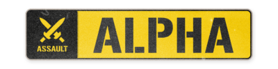 alpha-badge