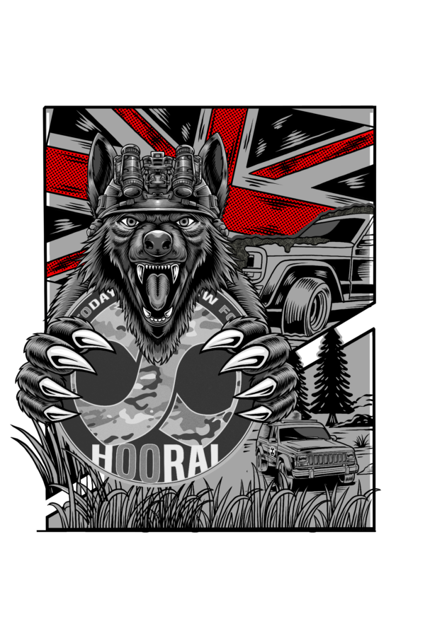 Hoorai Hoodie Wolf